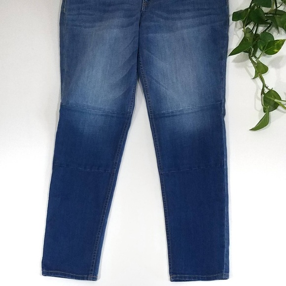 ~~SOLD~~ Old Navy Boyfriend Patchwork Jeans Sz 10 - Picture 8 of 8